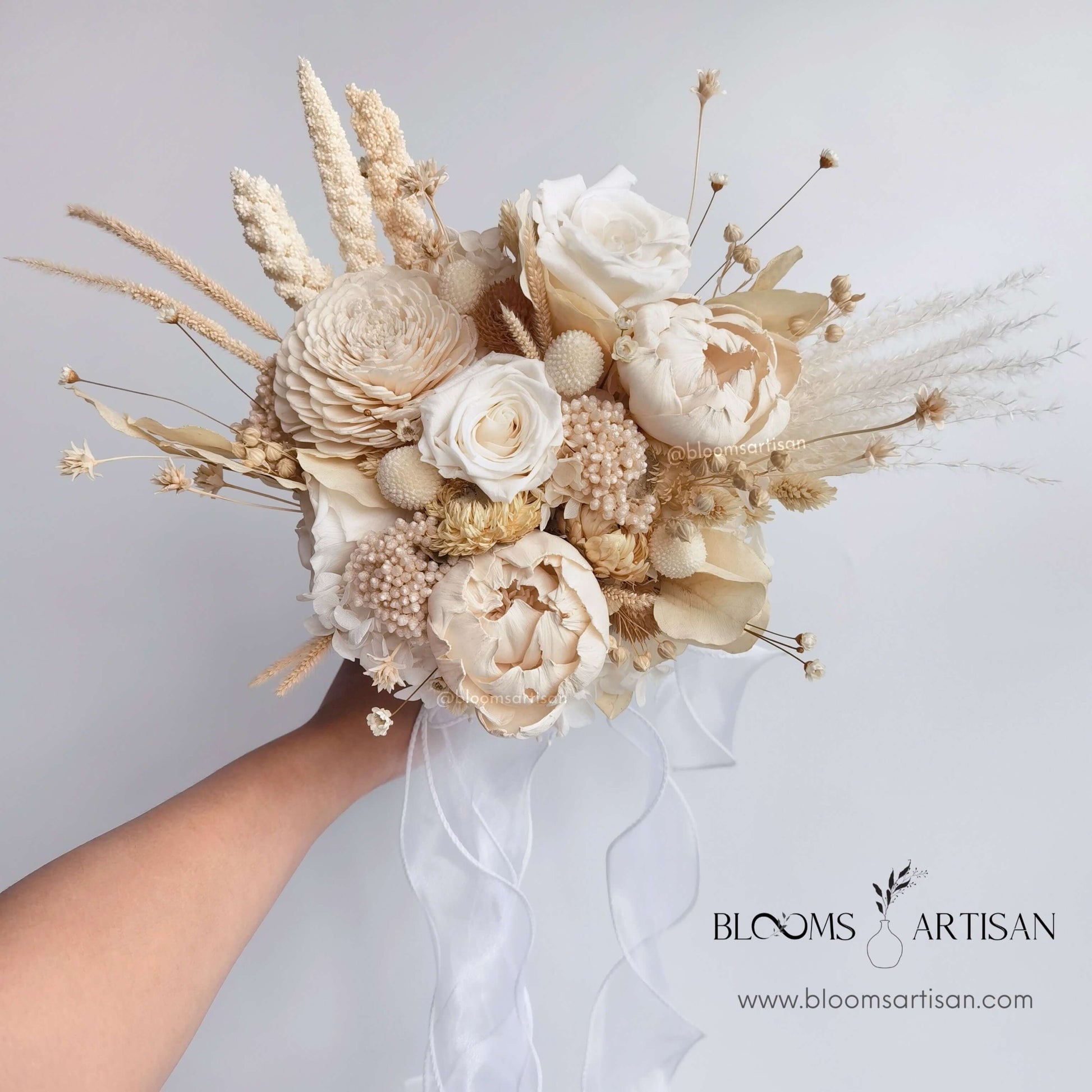 I Do - Dried Flower Bouquet | Blooms Artisan PH