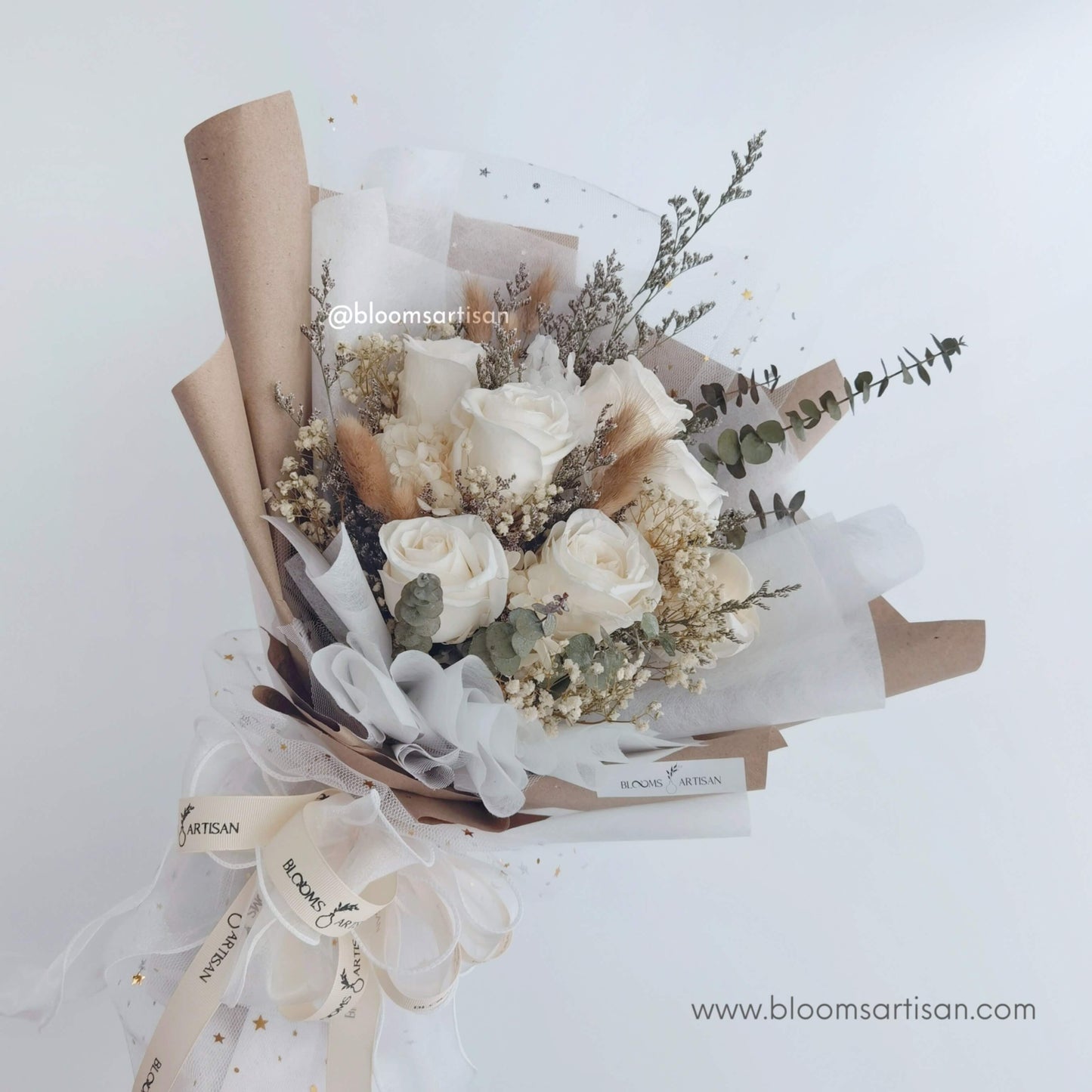 Latte (Big) - Dried Flower Bouquet | Blooms Artisan PH