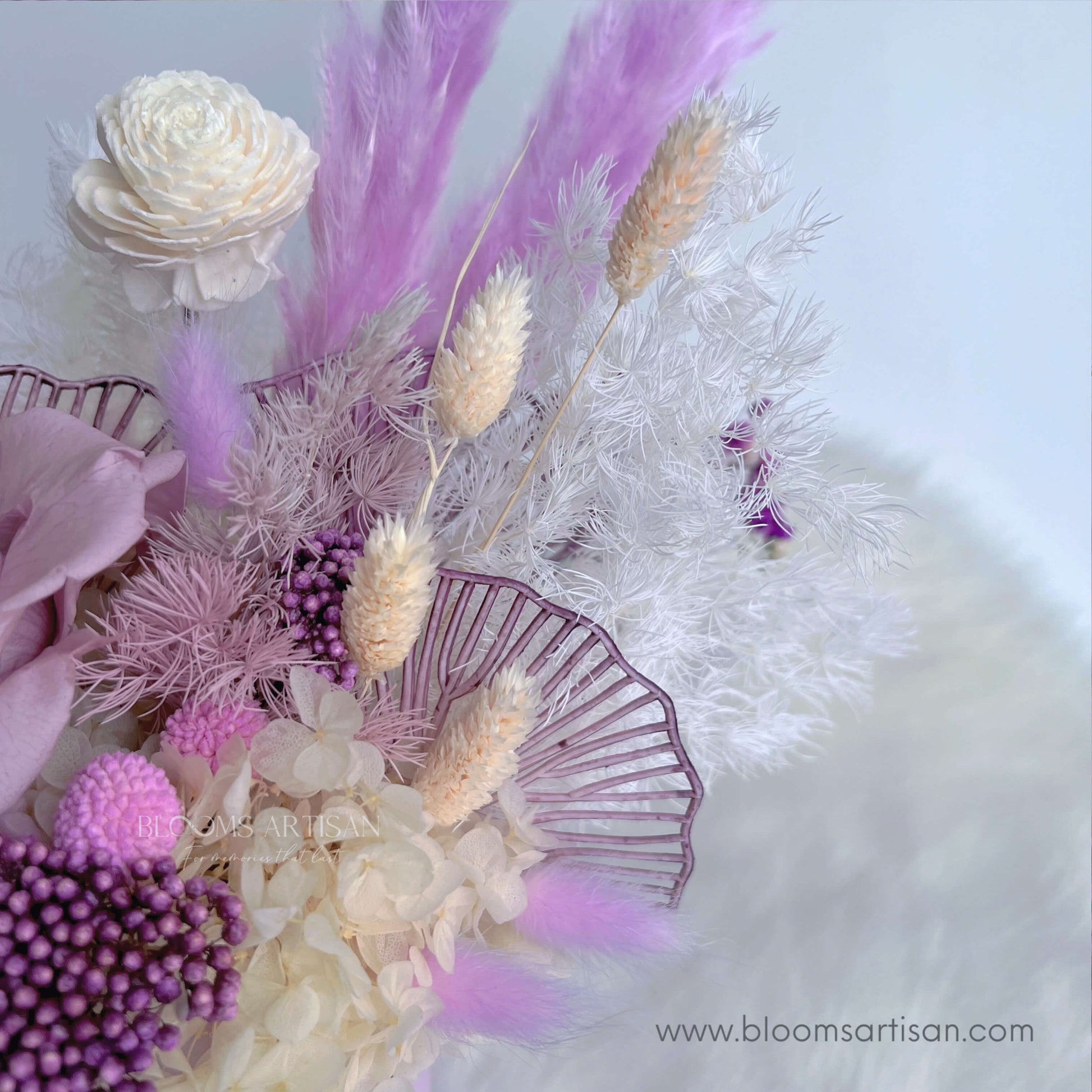 Lilac - Dried Flowers Premium Arrangement | Blooms Artisan PH