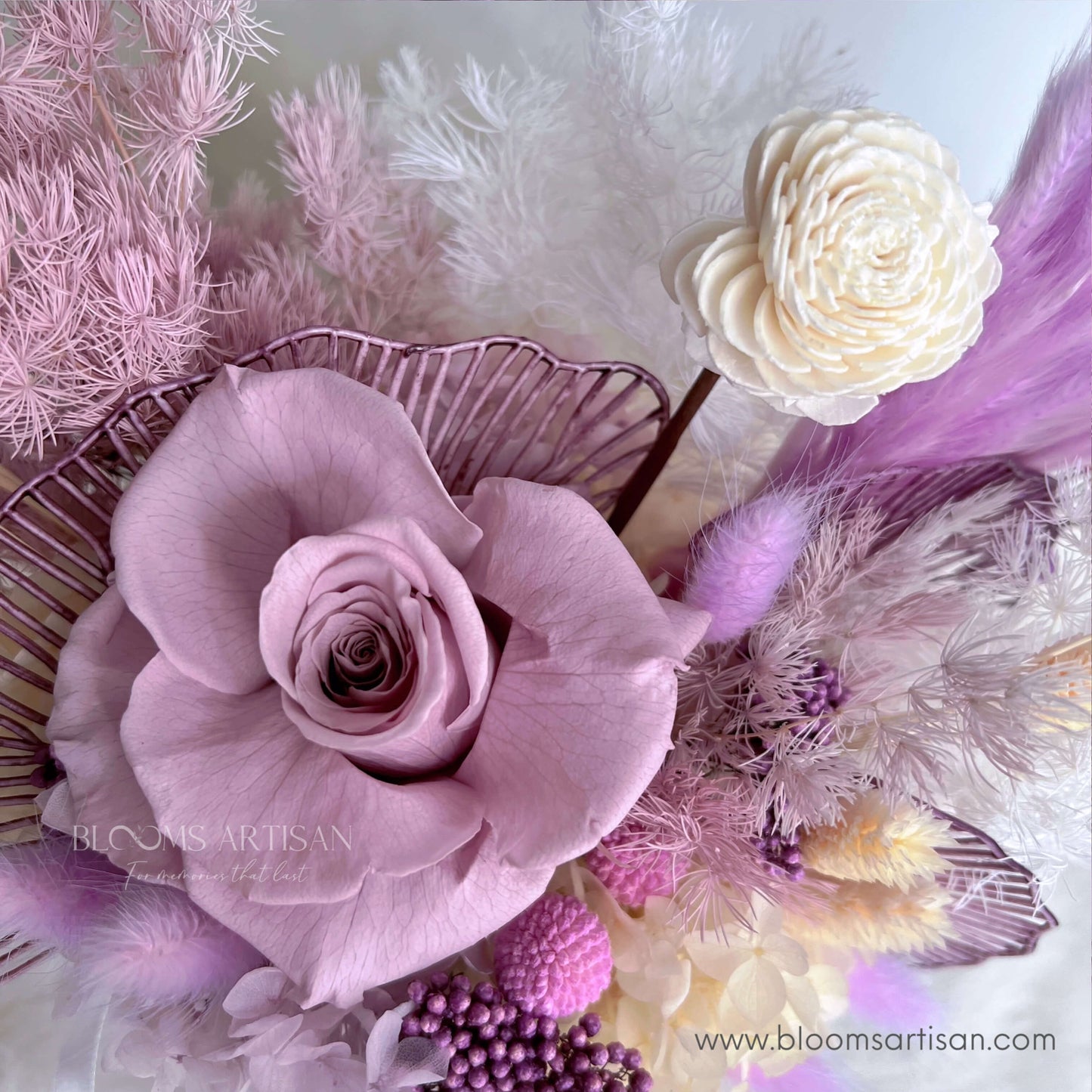Lilac - Dried Flowers Premium Arrangement | Blooms Artisan PH