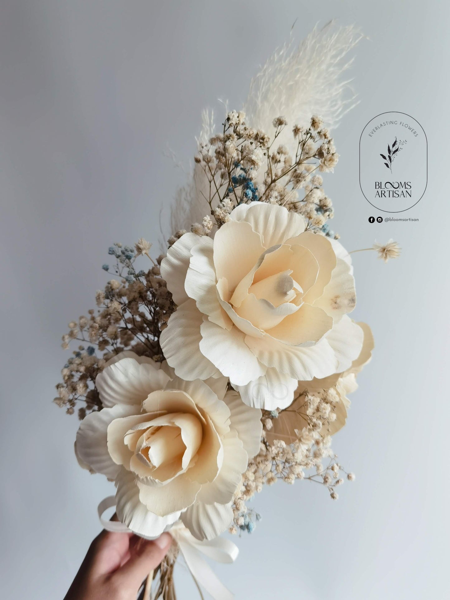 Luna - Dried Flower Bouquet | Blooms Artisan PH