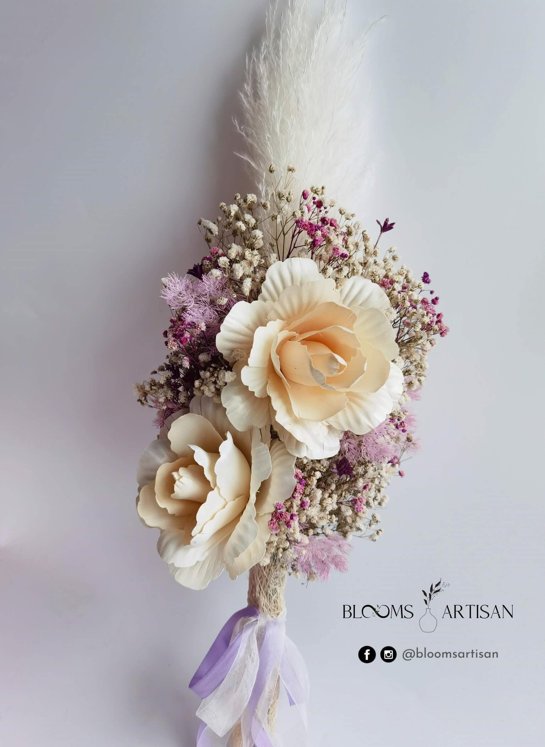 Luna - Dried Flower Bouquet | Blooms Artisan PH