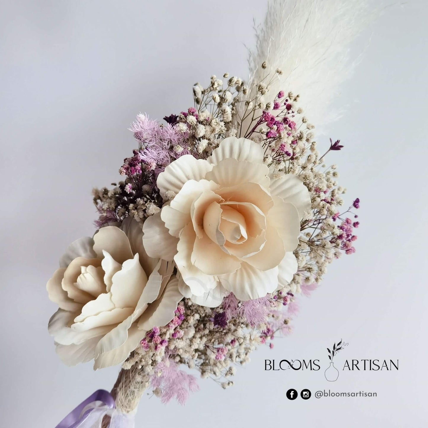 Luna - Dried Flower Bouquet | Blooms Artisan PH