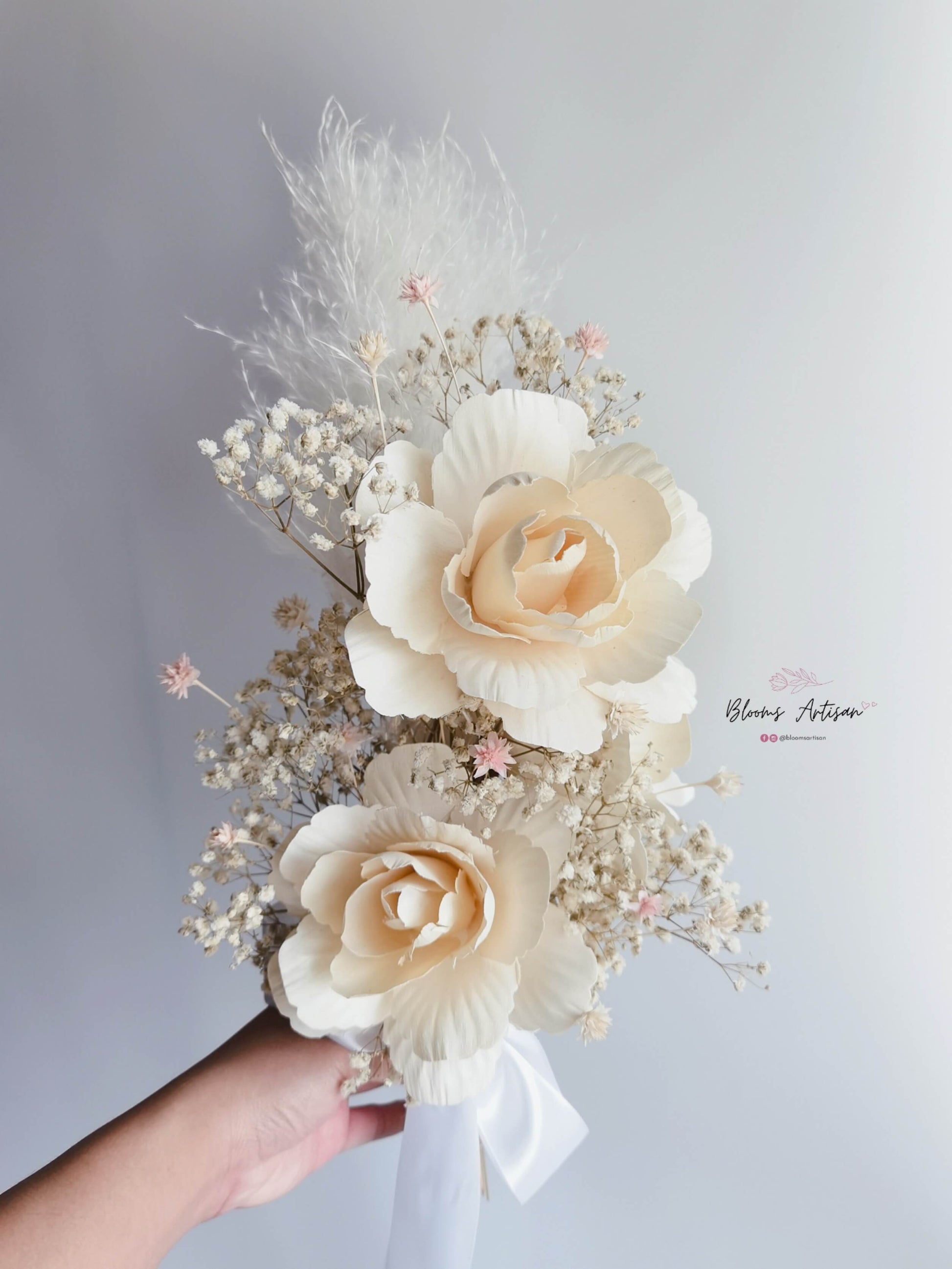 Luna - Dried Flower Bouquet | Blooms Artisan PH