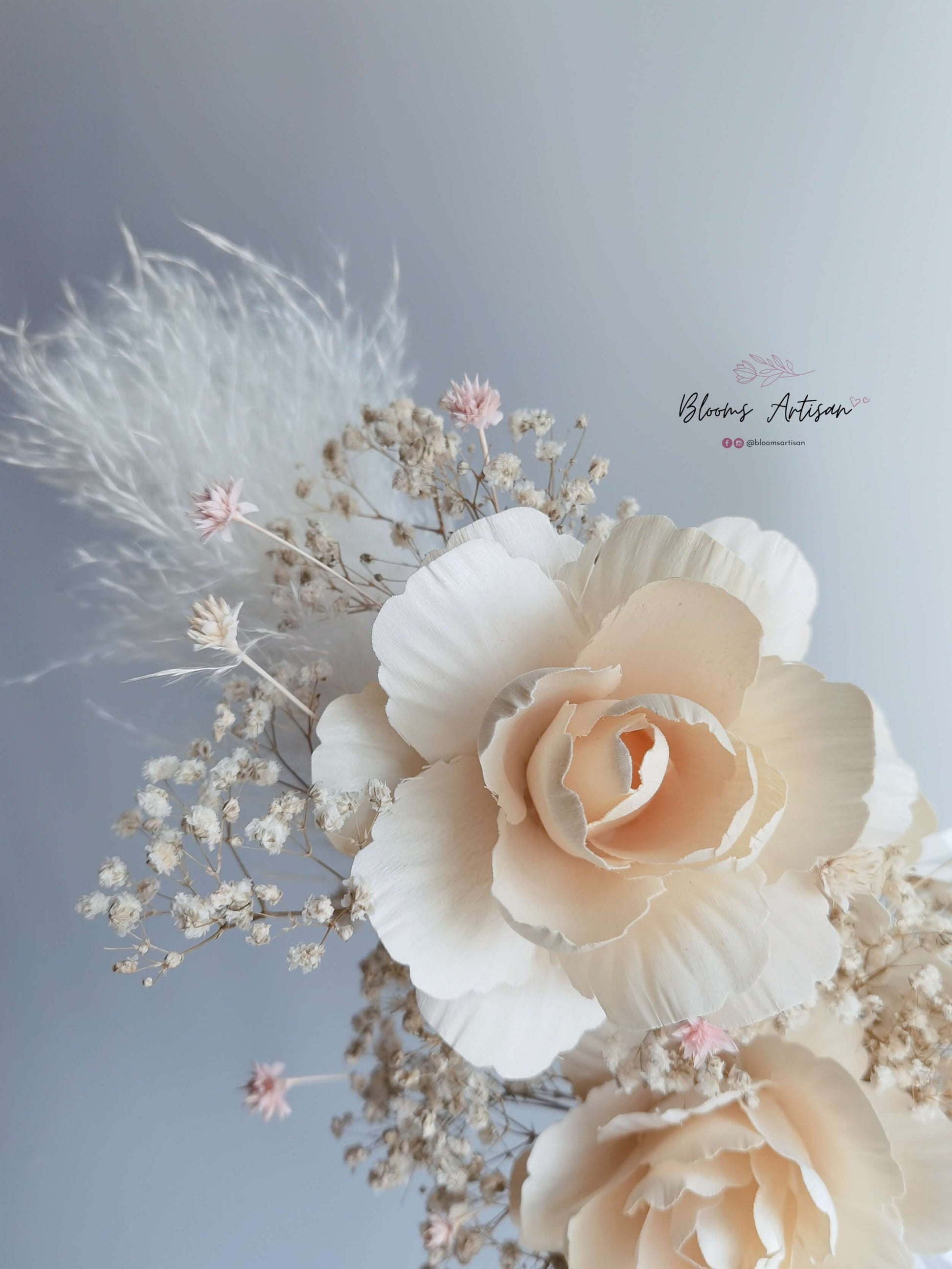 Luna - Dried Flower Bouquet | Blooms Artisan PH