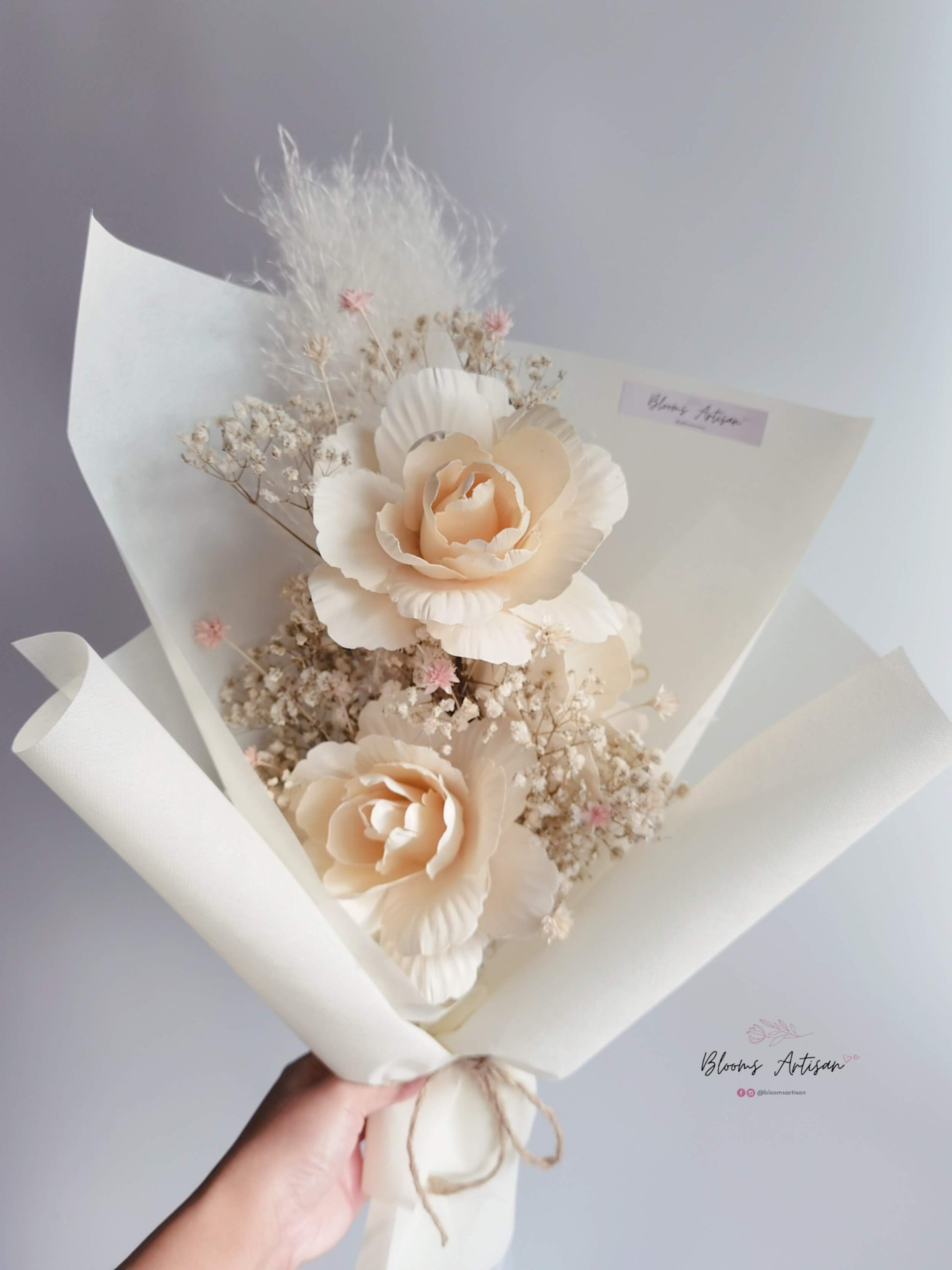 Luna - Dried Flower Bouquet | Blooms Artisan PH