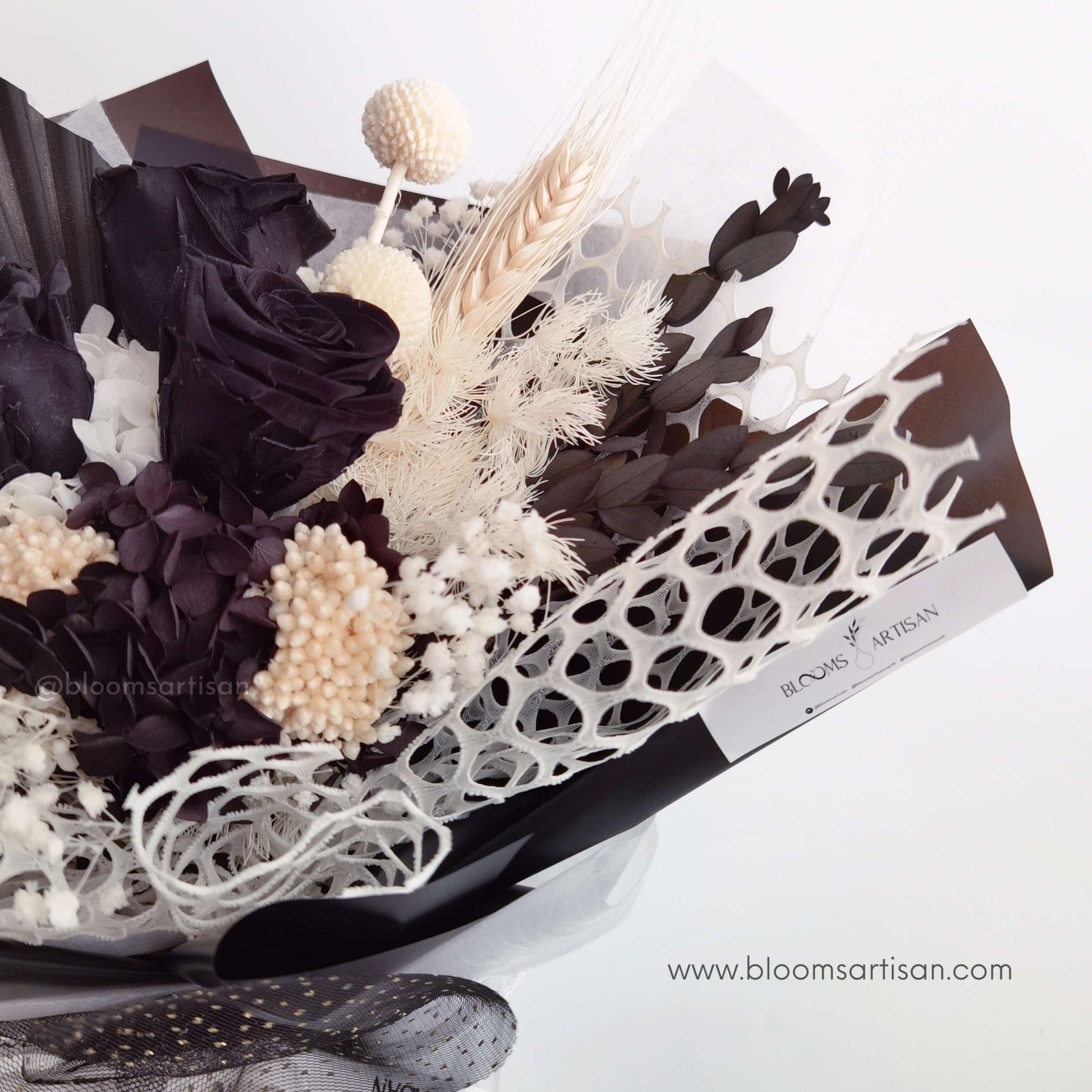 Midnight - Dried Flower Bouquet | Blooms Artisan PH