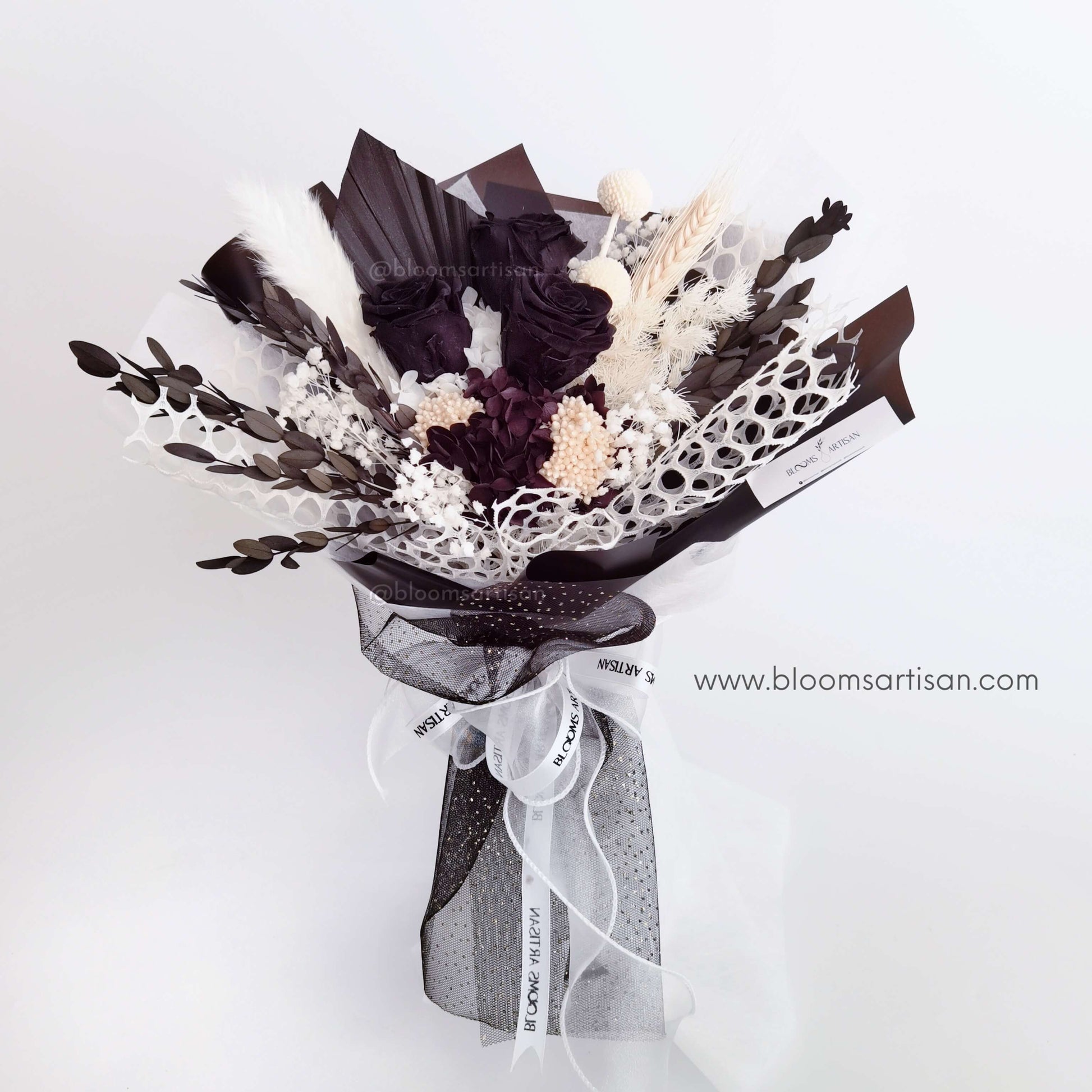 Midnight - Dried Flower Bouquet | Blooms Artisan PH