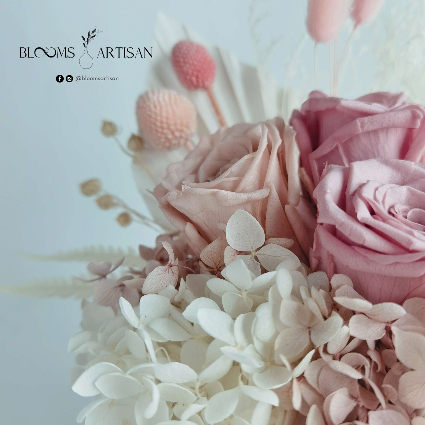 Toffee - Dried Flowers Premium Arrangement | Blooms Artisan PH