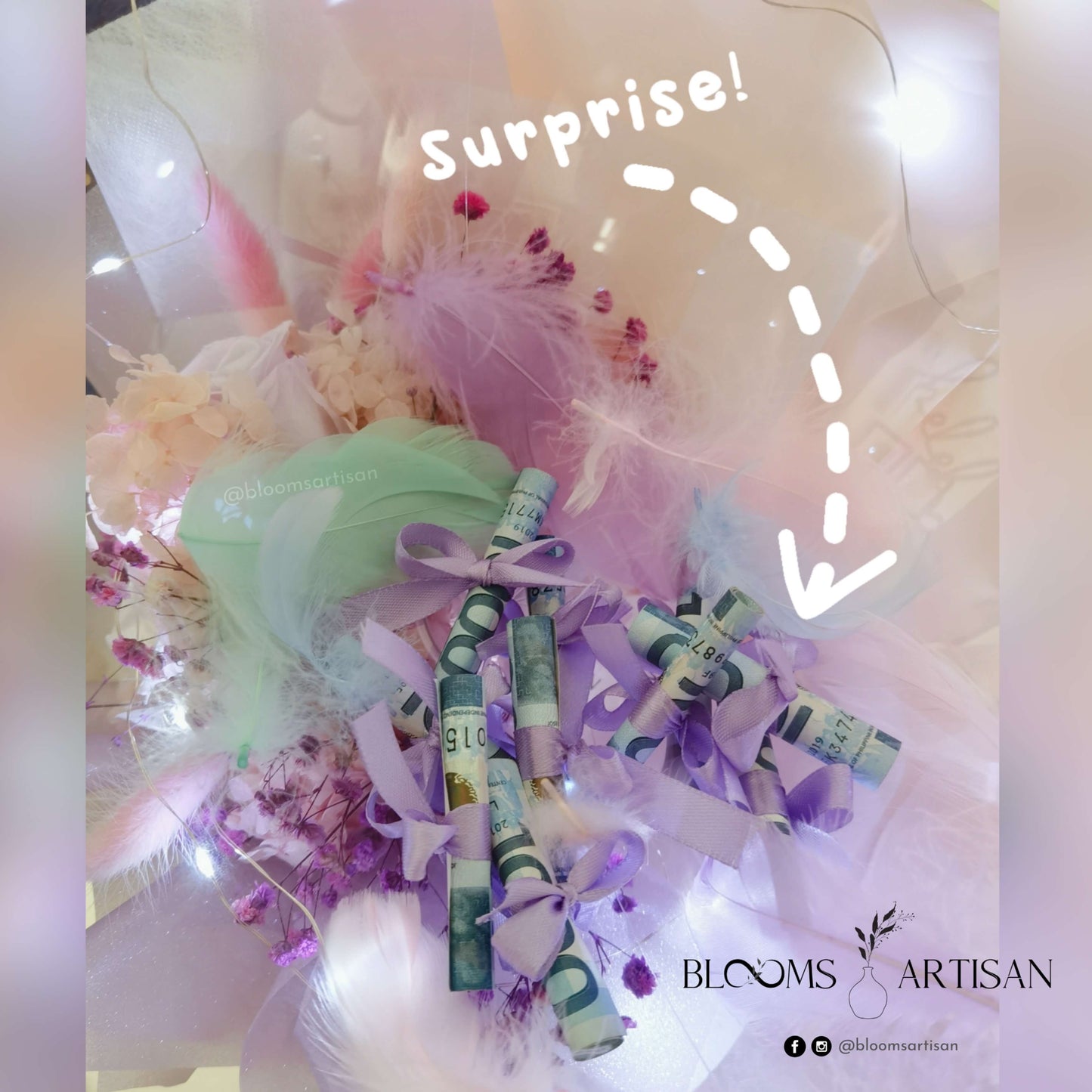 Liz - Dried Flower Bouquet | Blooms Artisan PH