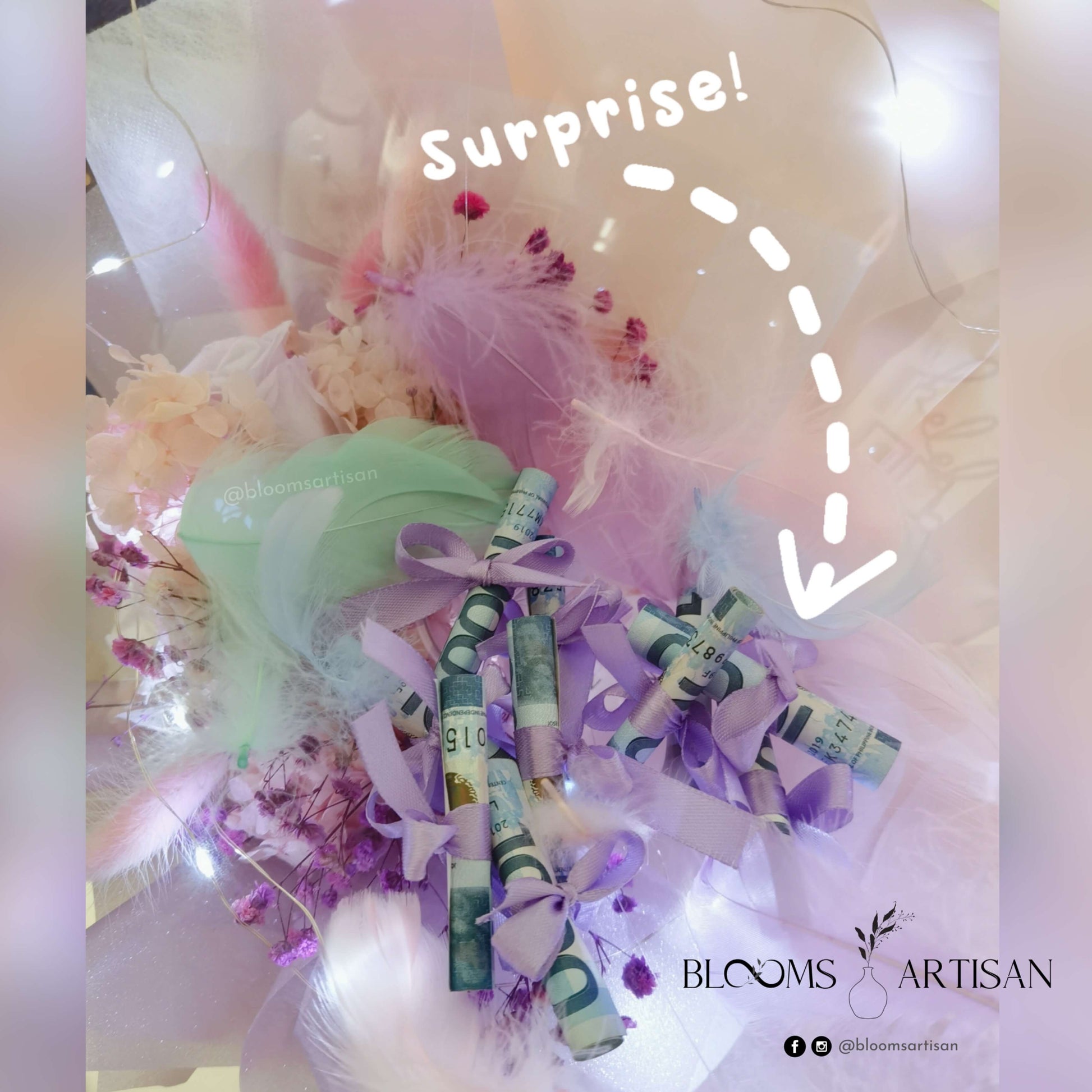 Liz - Dried Flower Bouquet | Blooms Artisan PH